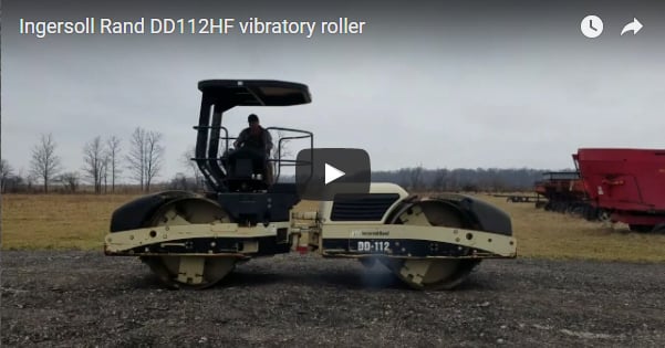Ingersoll Rand DD112HF vibratory roller